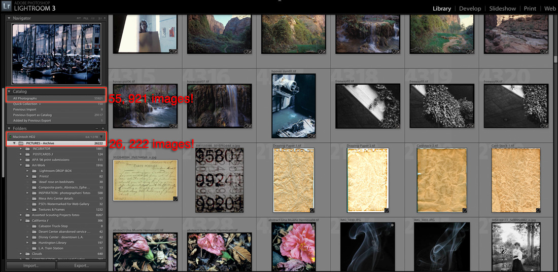 a big search throughout my ever growing catalog