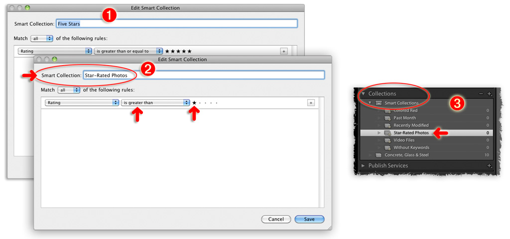 edit smart collection